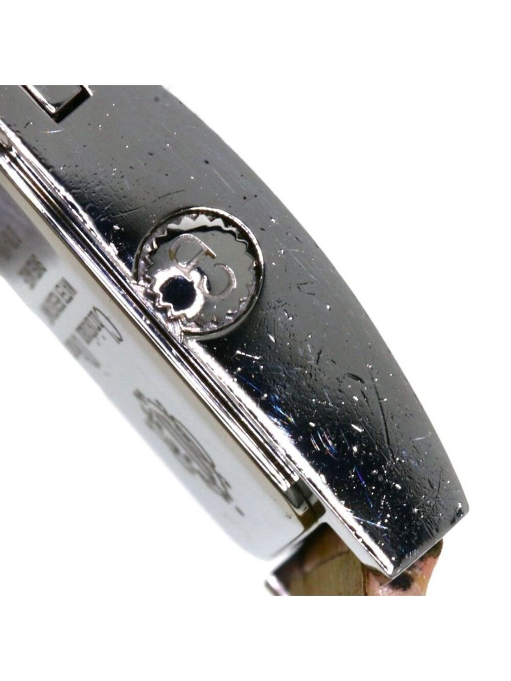 Dior Christian Maris Watch SS Leather - Picture 15 of 15